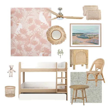 Girls coastal room Interior Design Mood Board by Kayrener on Style Sourcebook