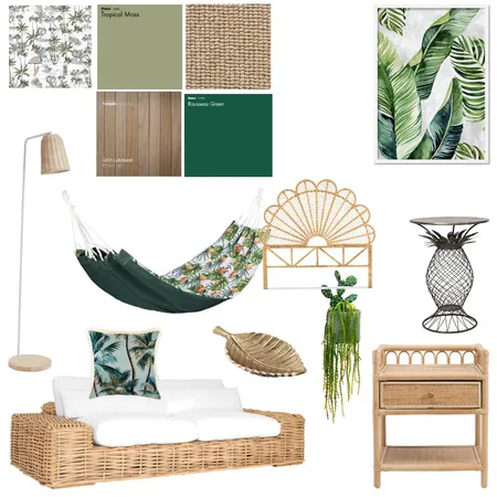 Tropical Interior Design Mood Board by Rumaanah_P on Style Sourcebook