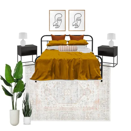 Guest Bedroom Interior Design Mood Board by simplybridie on Style Sourcebook