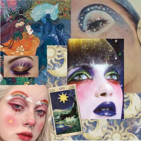 whimsygoth makeup Interior Design Mood Board by kismili on Style Sourcebook