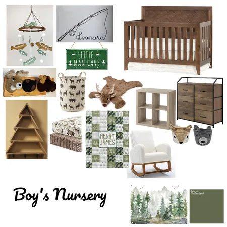 future boy's nursery Interior Design Mood Board by Beverly Zaske on Style Sourcebook