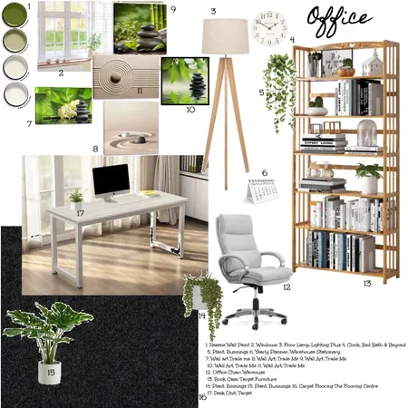 office Interior Design Mood Board by Nicky Crowe on Style Sourcebook