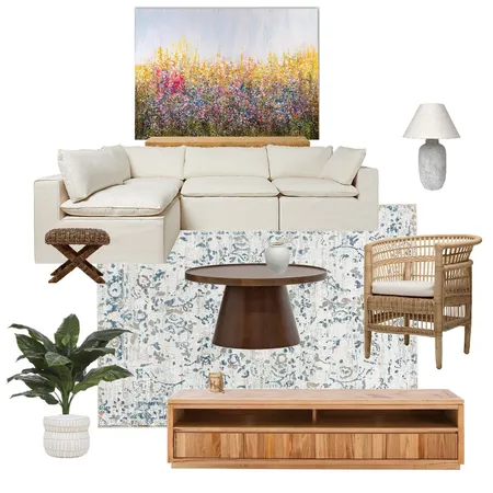 Lounge room transitional coastal nanna Interior Design Mood Board by Kayrener on Style Sourcebook