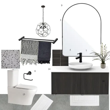 bathroom final Interior Design Mood Board by shaney Olivier on Style Sourcebook