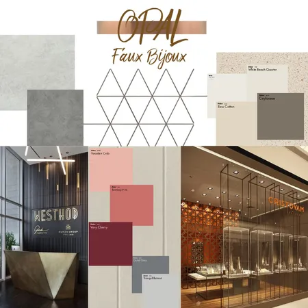 Κατάστημα Faux Bijoux Interior Design Mood Board by vasiliki_gr on Style Sourcebook