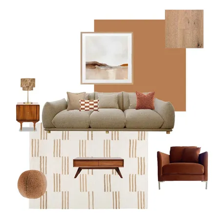 Warm neutrals living room Interior Design Mood Board by Suite.Minded on Style Sourcebook
