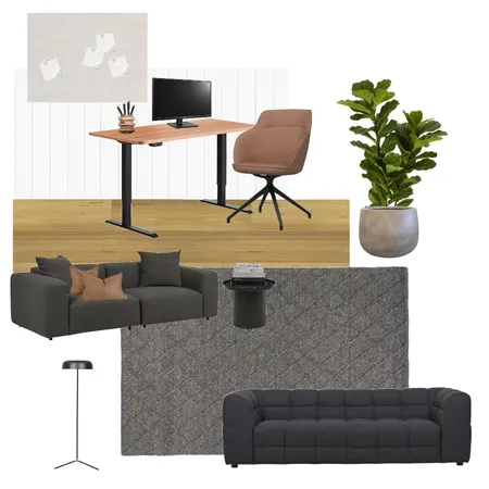 BENNETT - Office DRAFT 1 Interior Design Mood Board by Kahli Jayne Designs on Style Sourcebook