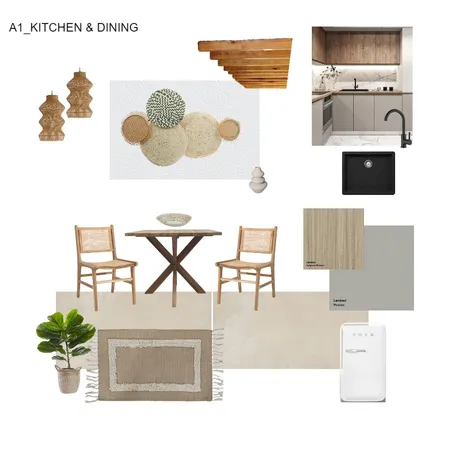 GR_A1_Kitchen & Dining Interior Design Mood Board by Dotflow on Style Sourcebook