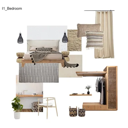 GR_I1_Bedroom Interior Design Mood Board by Dotflow on Style Sourcebook