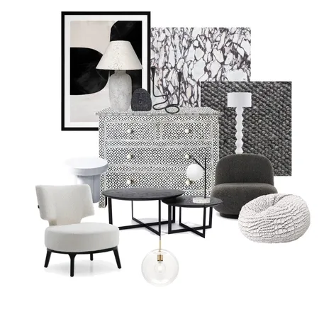 A Busy Contrast Interior Design Mood Board by Lilly B on Style Sourcebook