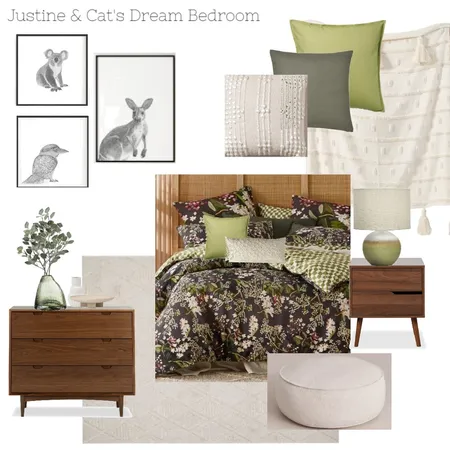 Dream Bedroom Interior Design Mood Board by The Ginger Stylist on Style Sourcebook