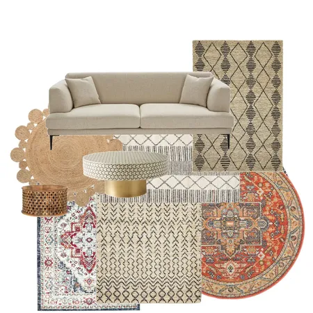 Boho Chic Interior Design Mood Board by Sarah Beardwell on Style Sourcebook