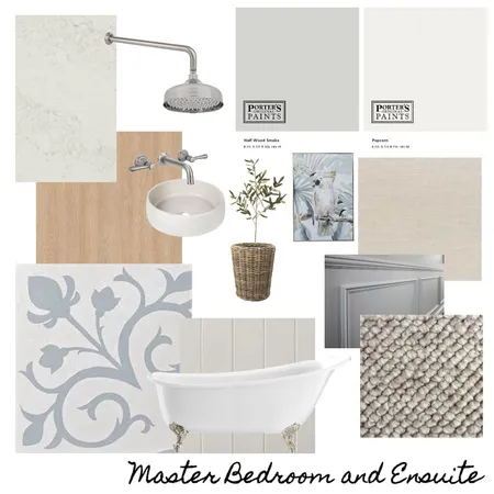 Trentham Master and Ensuite Interior Design Mood Board by CloverInteriors on Style Sourcebook