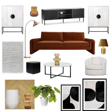 Living Room Interior Design Mood Board by Jewelz on Style Sourcebook