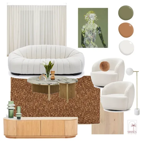 Modern Luxury Living Interior Design Mood Board by Manea Interior Design & Styling on Style Sourcebook