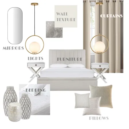 BEDROOM Interior Design Mood Board by LAYAL on Style Sourcebook