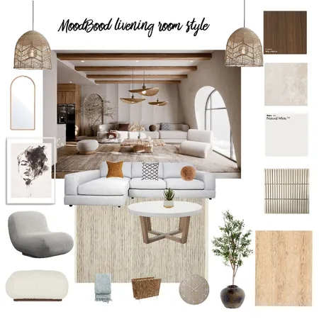 Japandi Moodboard Interior Design Mood Board by Thana on Style Sourcebook