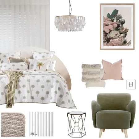 Modern Luxe Bedroom Interior Design Mood Board by Hidden Jewel Interiors on Style Sourcebook