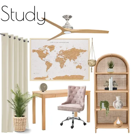 Study Mood Board Interior Design Mood Board by BiancaPassmore on Style Sourcebook