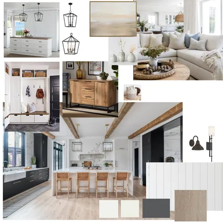 Cozy Farmhouse Interior Design Mood Board by Hattie Jackson on Style Sourcebook