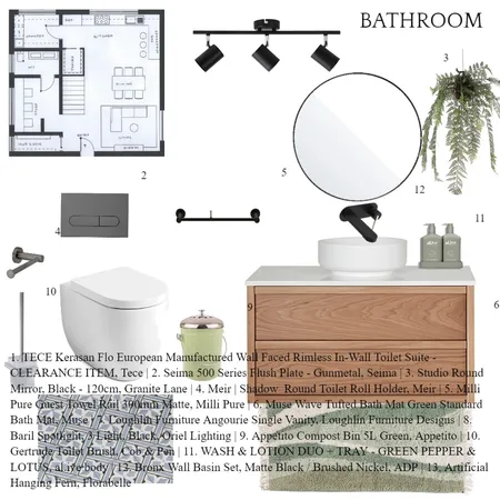 BATHRRON Interior Design Mood Board by hannahm0609 on Style Sourcebook