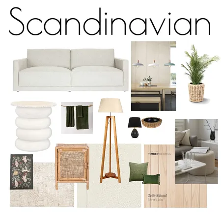 Scandinavian Mood Board Interior Design Mood Board by Nora Nivens on Style Sourcebook