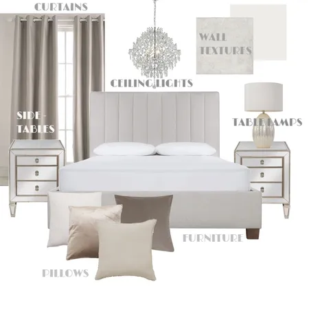 BEDROOM Interior Design Mood Board by LAYAL on Style Sourcebook