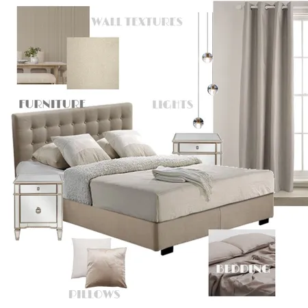 BEDROOM Interior Design Mood Board by LAYAL on Style Sourcebook