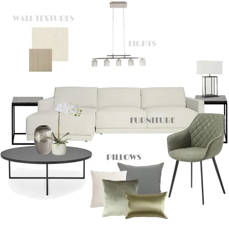 LIVING ROOM Interior Design Mood Board by LAYAL on Style Sourcebook