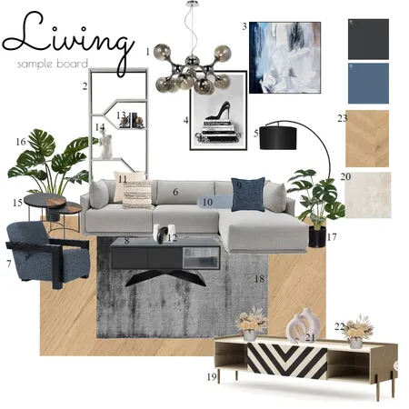 Sample Board Interior Design Mood Board by Angelizen on Style Sourcebook