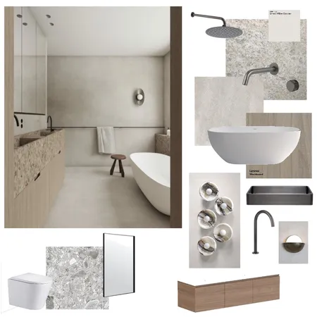 bathroom Interior Design Mood Board by Interior Design Rhianne on Style Sourcebook