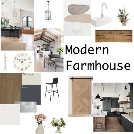 Modern farmhouse Interior Design Mood Board by zoe.wickham on Style Sourcebook