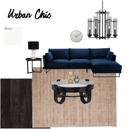 Urban Chic Interior Design Mood Board by JulieCulley on Style Sourcebook