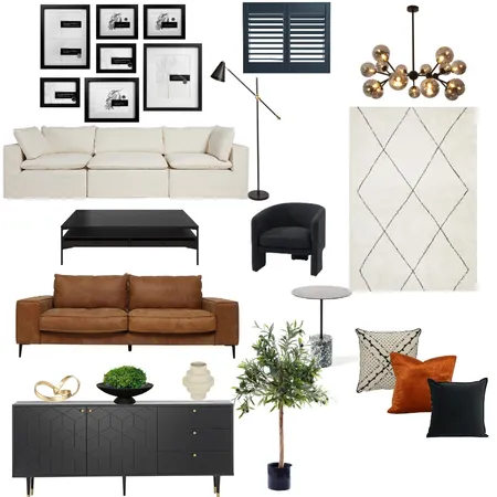 Contemporary Living Room- SM Interior Design Mood Board by Nothando on Style Sourcebook