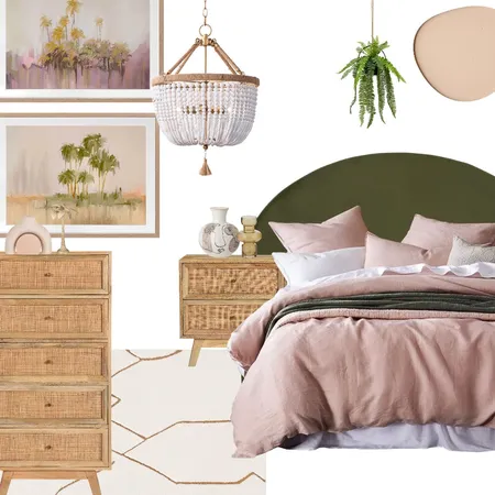 Calming Bedroom Interior Design Mood Board by The Blue Space on Style Sourcebook