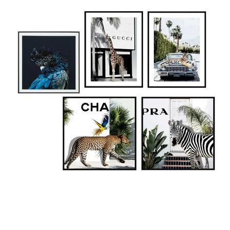 Designer Animals Interior Design Mood Board by Megan Darlington on Style Sourcebook