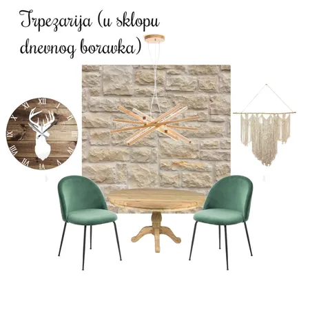 Trpezarija - u sklopu dnevnog boravka Interior Design Mood Board by Fragola on Style Sourcebook