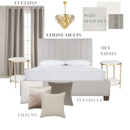 BEDROOM Interior Design Mood Board by LAYAL on Style Sourcebook