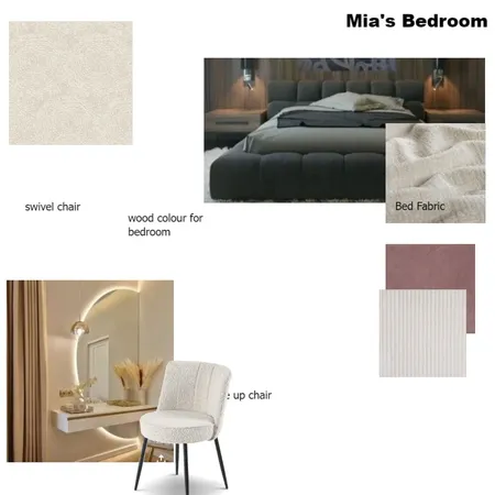 Mia bedroom Houghton Interior Design Mood Board by DECOR wALLPAPERS AND INTERIORS on Style Sourcebook