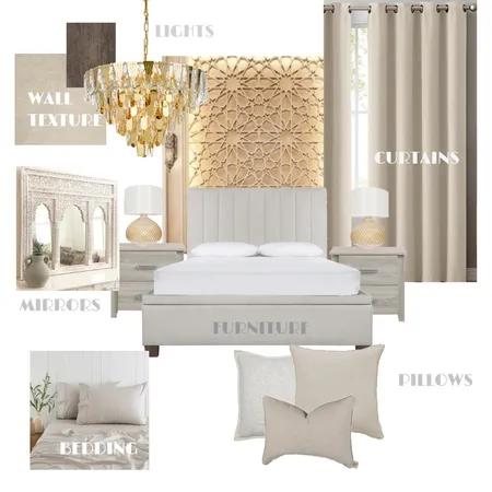 BEDROOM Interior Design Mood Board by LAYAL on Style Sourcebook