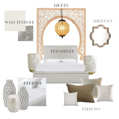 BEDROOM Interior Design Mood Board by LAYAL on Style Sourcebook