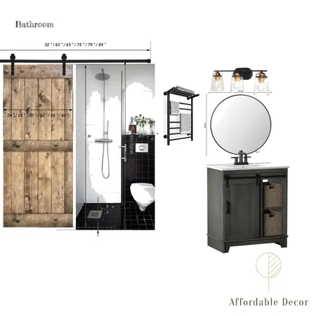 bathroom Interior Design Mood Board by Affordable Decor  SLC -  Interior Decorating Services on Style Sourcebook