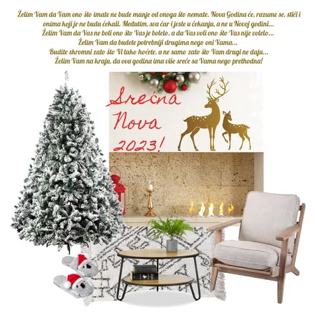 Novogodišnja čestitka Interior Design Mood Board by Fragola on Style Sourcebook