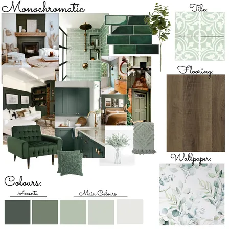 Assignment 6 - Monochrome Interior Design Mood Board by Shaelyn Gilmar on Style Sourcebook