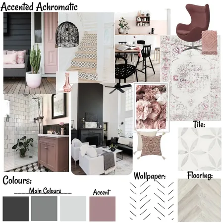 Assignment 6 Achro - Mood Board Interior Design Mood Board by Shaelyn Gilmar on Style Sourcebook