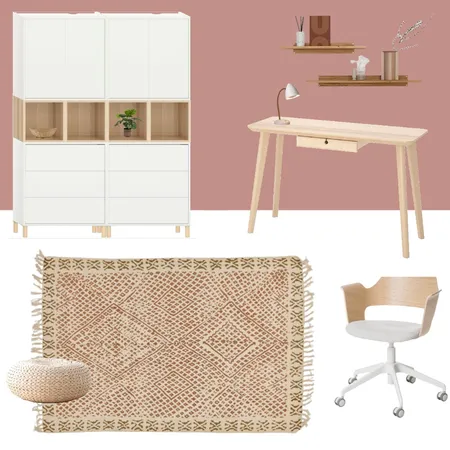 חדר עבודה Interior Design Mood Board by renanahuminer on Style Sourcebook