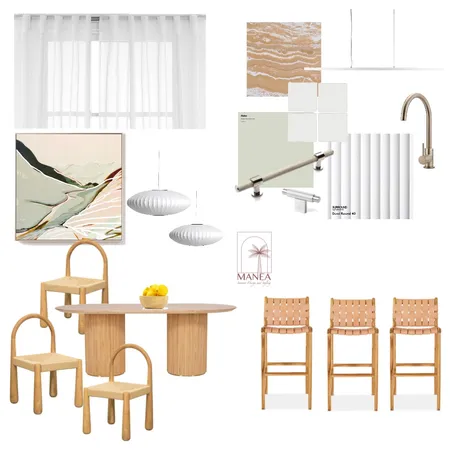 Contemporary Kitchen and Dining Interior Design Mood Board by Manea Interior Design & Styling on Style Sourcebook