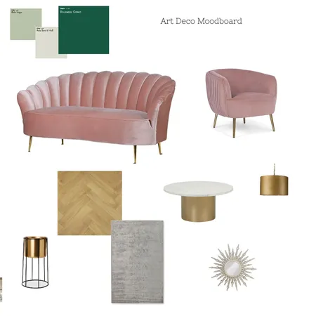 ArtDecoMoodBoard Interior Design Mood Board by HelenDelenda on Style Sourcebook