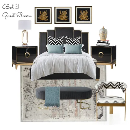 bedroom 3 -ff Interior Design Mood Board by Megha on Style Sourcebook