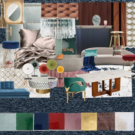 לוח השראה  הלבשה Interior Design Mood Board by YONATAN on Style Sourcebook